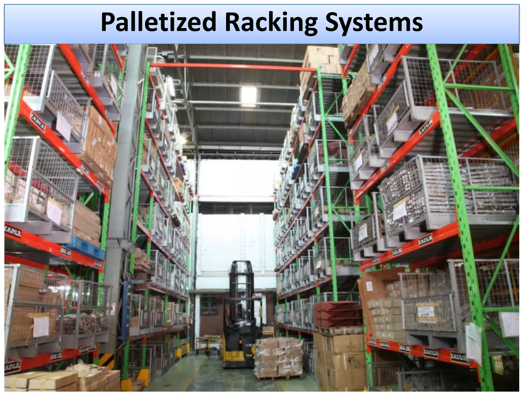 Palletized Racking Systems

 