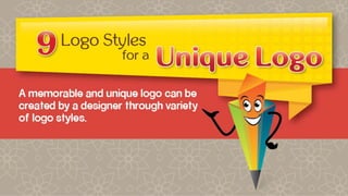 A Distinctive Logo Design with 9 Different Styles