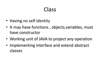 Uniqueness of java | PPT