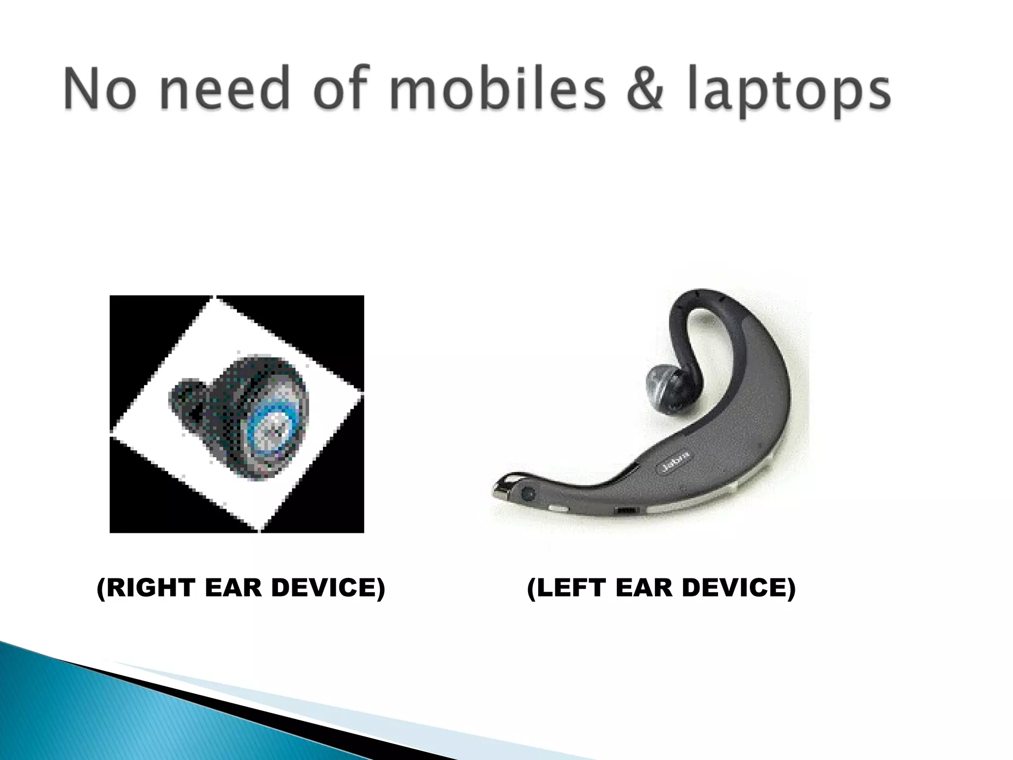 (RIGHT EAR DEVICE) (LEFT EAR DEVICE) 