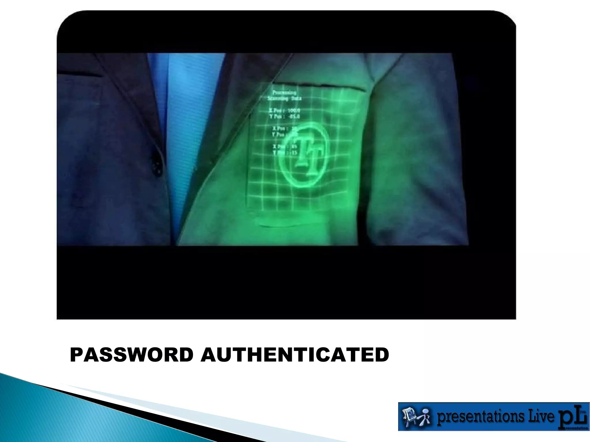 PASSWORD AUTHENTICATED 