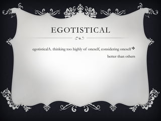 Unique Personalities.pptxmjhgjhgjhgjhgjhghg | PPTX | Science