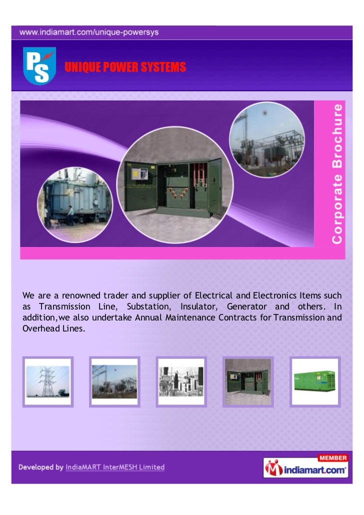 Unique Power Systems, Hyderabad, Electronics Item