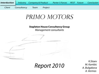 PRIMO Motors Auto Vechicle Launch