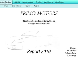 PRIMO Motors Auto Vechicle Launch V2