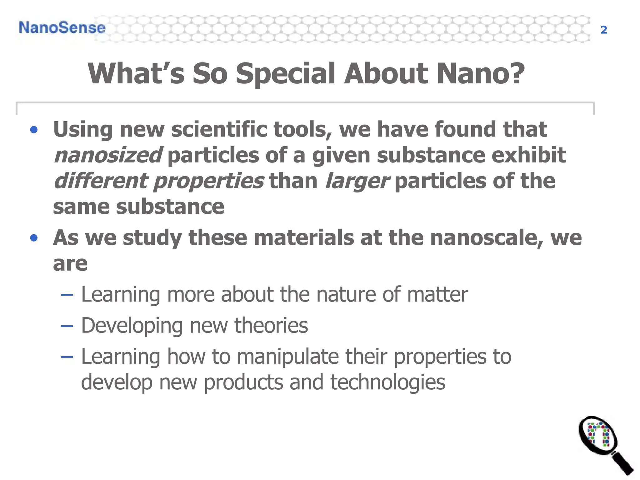 Unique Properties At The Nanoscale | PPT