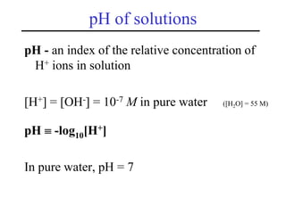 Water Overview Unique properties of water overview | PPTX
