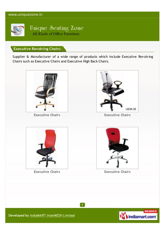 unique seating zone new delhi ceo medium chairs