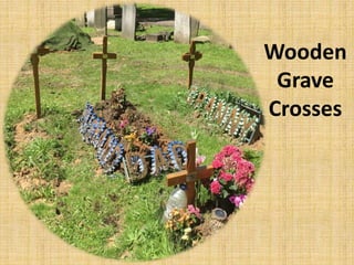 Wooden
Grave
Crosses
 