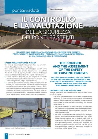 IL CONTROLLO E LA VALUTAZIONE DELLA SICUREZZA DEI PONTI ESISTENTI | PDF
