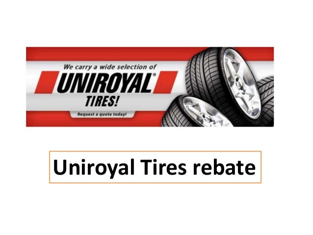 uniroyal-tires-rebate