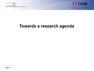 Towards a research agenda
Slide37
 