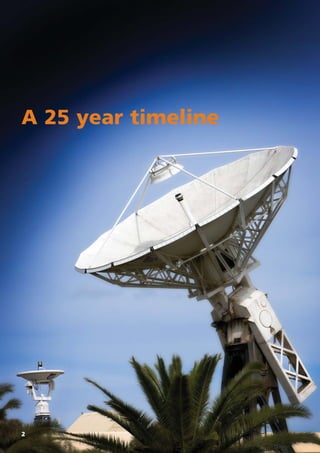 2
A 25 year timeline
2
 