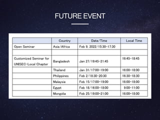 FUTURE EVENT
 