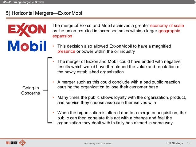 an analysis on the merger of exxon and mobil an analysis on the merger of exxon and mobil