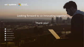 Looking forward to co-innovating together.
Thank you!
 