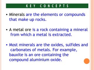 Metallurgy Rocks overview of metallurgy | PPT