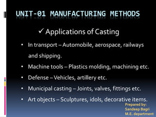 Manufacturing Methods | PPTX