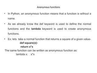 UNIT-02-pythonfunctions python function using ...