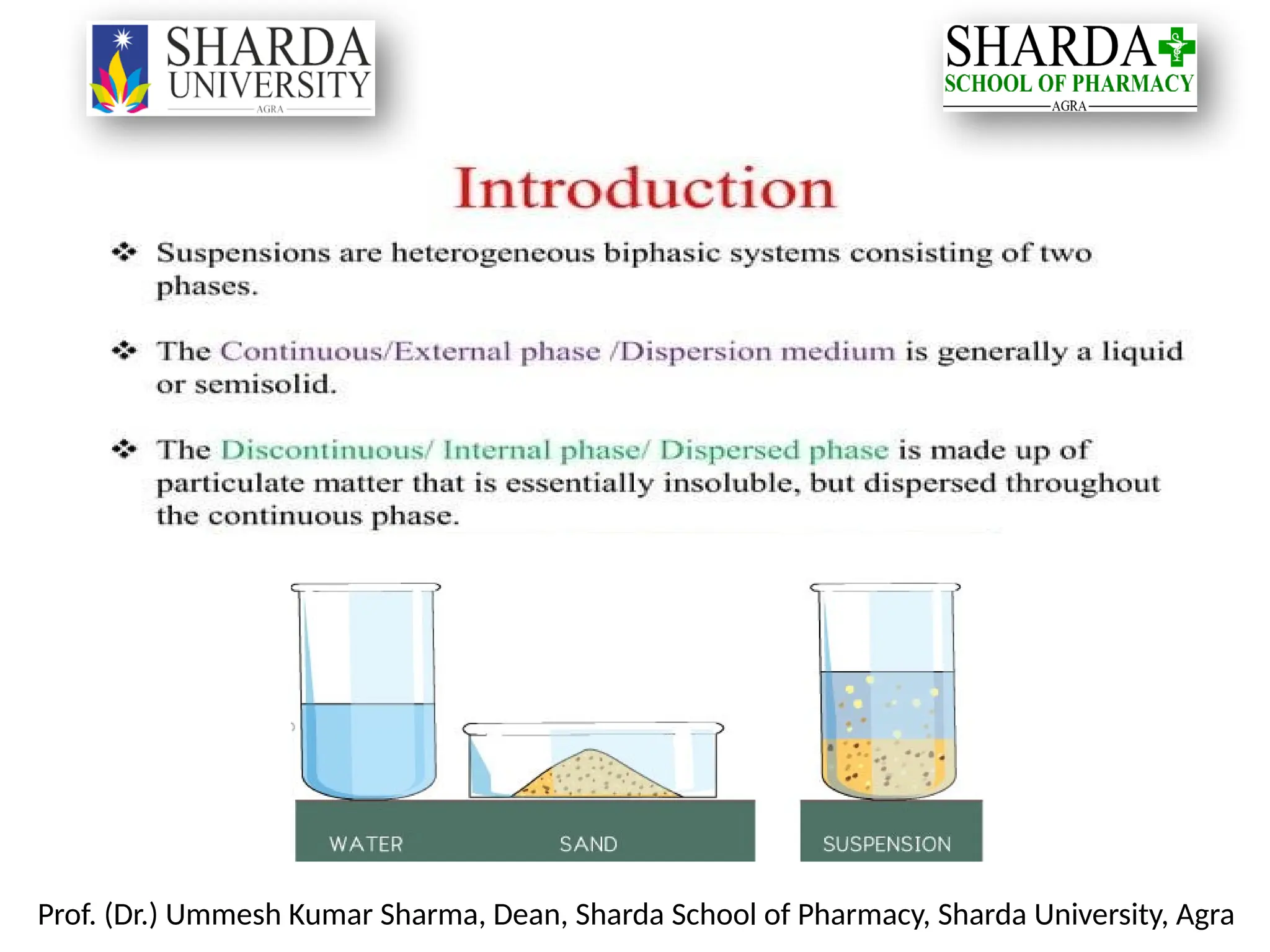 Biphasic liquids: Suspensions: Definition, advantages and disadvantages ...