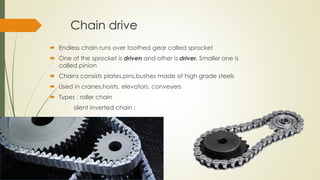 Triangular Chain Drive Module-4 | PDF