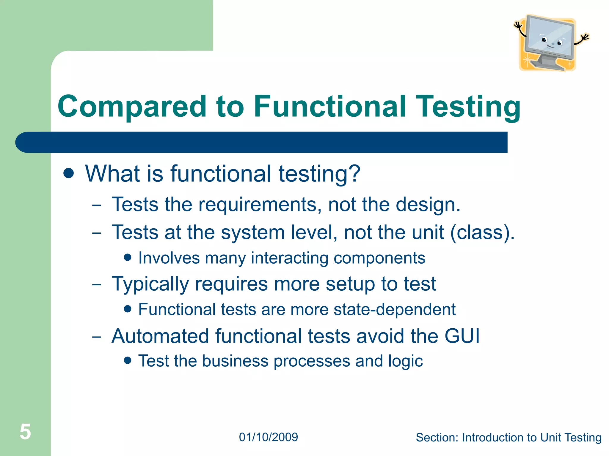 Unit Testing in Java