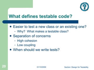 Unit Testing in Java