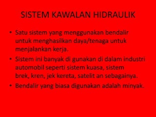 GAMBARAJAH BLOK ASAS SISTEM KAWALAN PNEUMATIK SECARA INSANI DAN AUTOMATIK* Gambarajah blok asas sistem kawalan pneumatik secara insani* Gambarajah blok asas sistem kawalan pneumatik secara automatik
