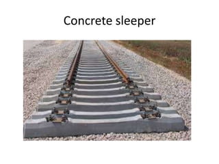 Concrete sleeper
 