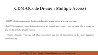 Unit 1 Introduction to wireless telecommunication system and networks | PDF
