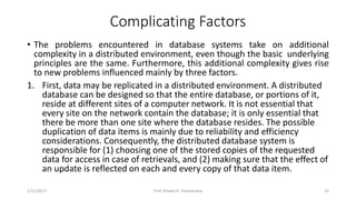 Distributed DBMS - Unit 1 - Introduction | PPTX