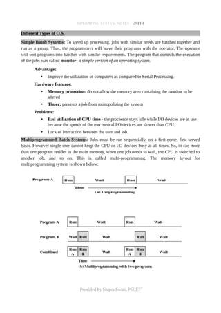 Operating System-Introduction | PDF