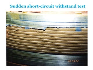 Sudden short-circuit withstand test
 