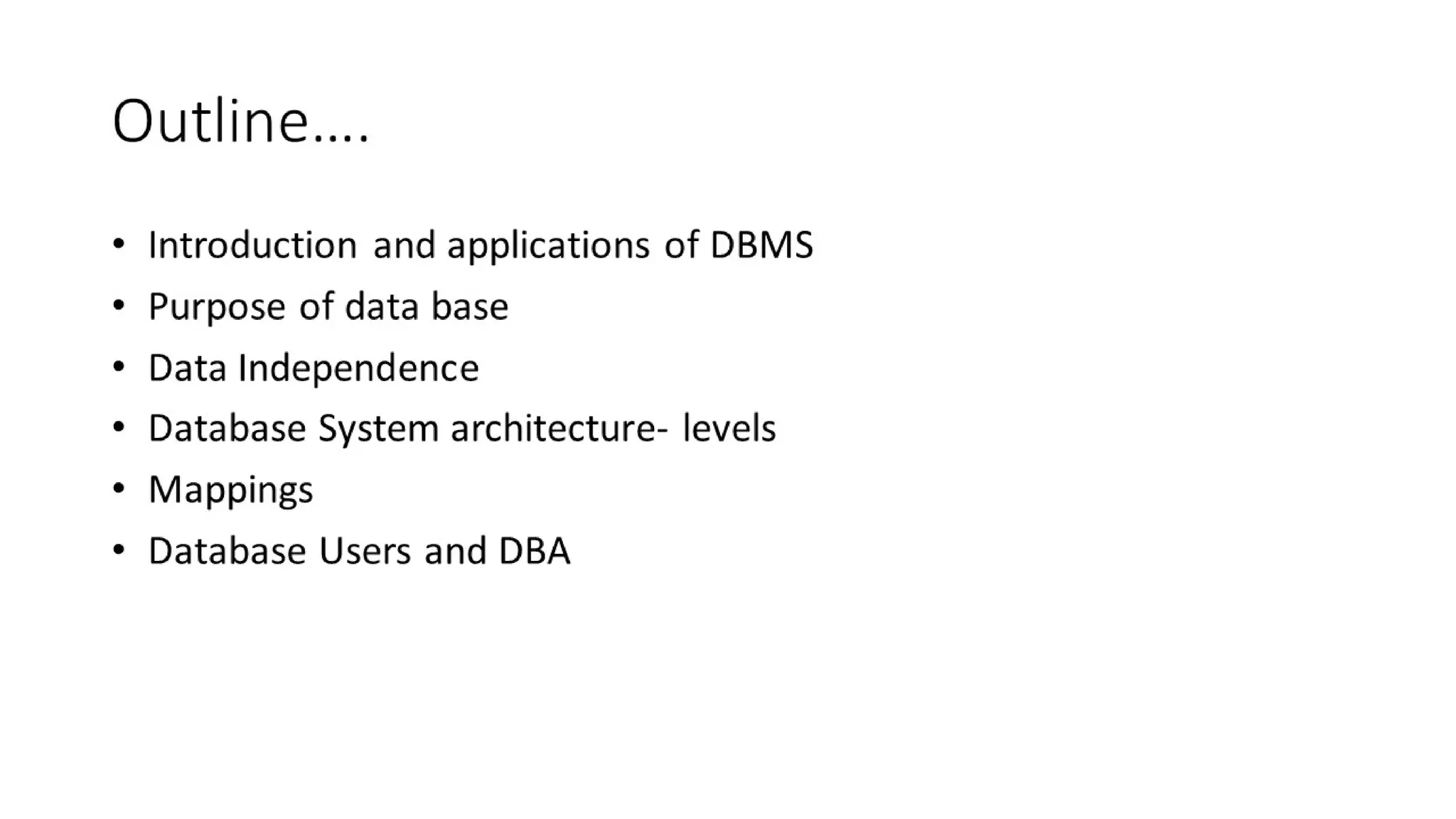 DBMS Unit - 1 Database System Architecture | PPT