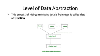 DBMS Unit - 1 Database System Architecture | PDF