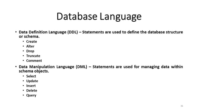 DBMS Unit - 1 Database System Architecture | PPT