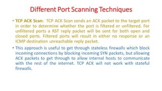 Cyber Security - Unit - 1 - Systems Vulnerability Scanning Overview of ...
