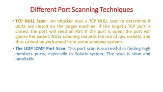 Cyber Security - Unit - 1 - Systems Vulnerability Scanning Overview of ...