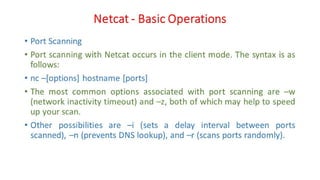 Cyber Security - Unit - 1 - Systems Vulnerability Scanning Overview of ...
