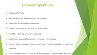 Advanced Wireless Communication-EC8092 | PPTX