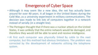 CLE Unit - 1 - Introduction to Cyber Law