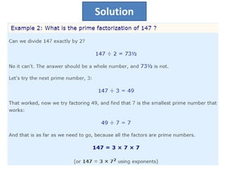 Solution
 