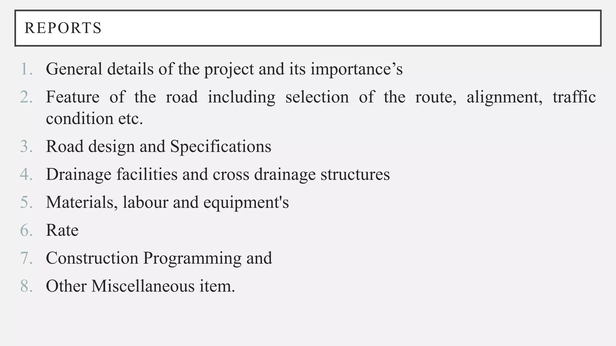Unit 1:- HIGHWAY DEVELOPMENT AND PLANNING | PPTX
