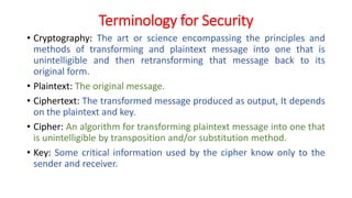 CNS - Unit - 1 - Introduction | PDF