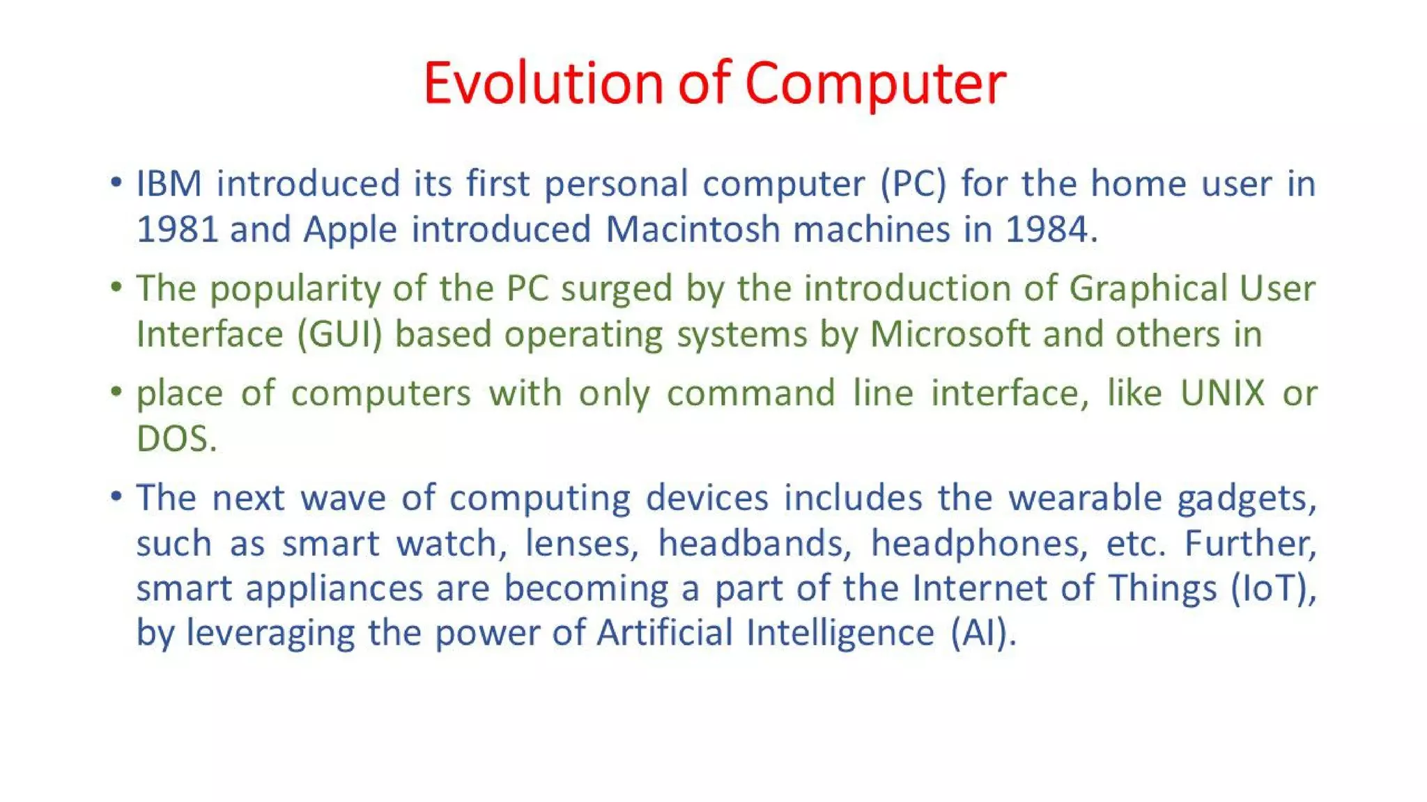 OSV - Unit - 1 - Introduction