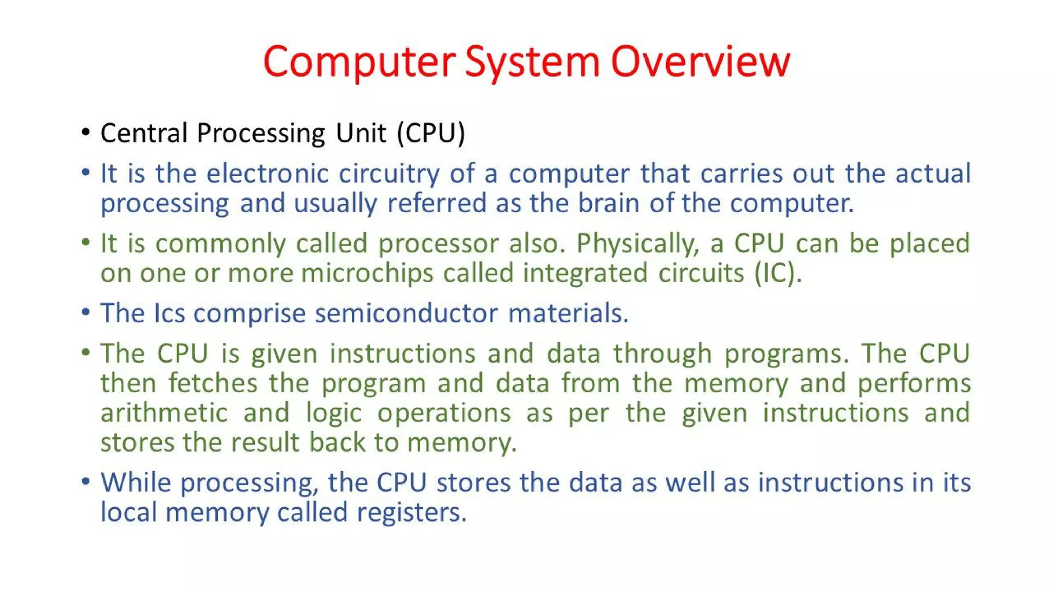 OSV - Unit - 1 - Introduction