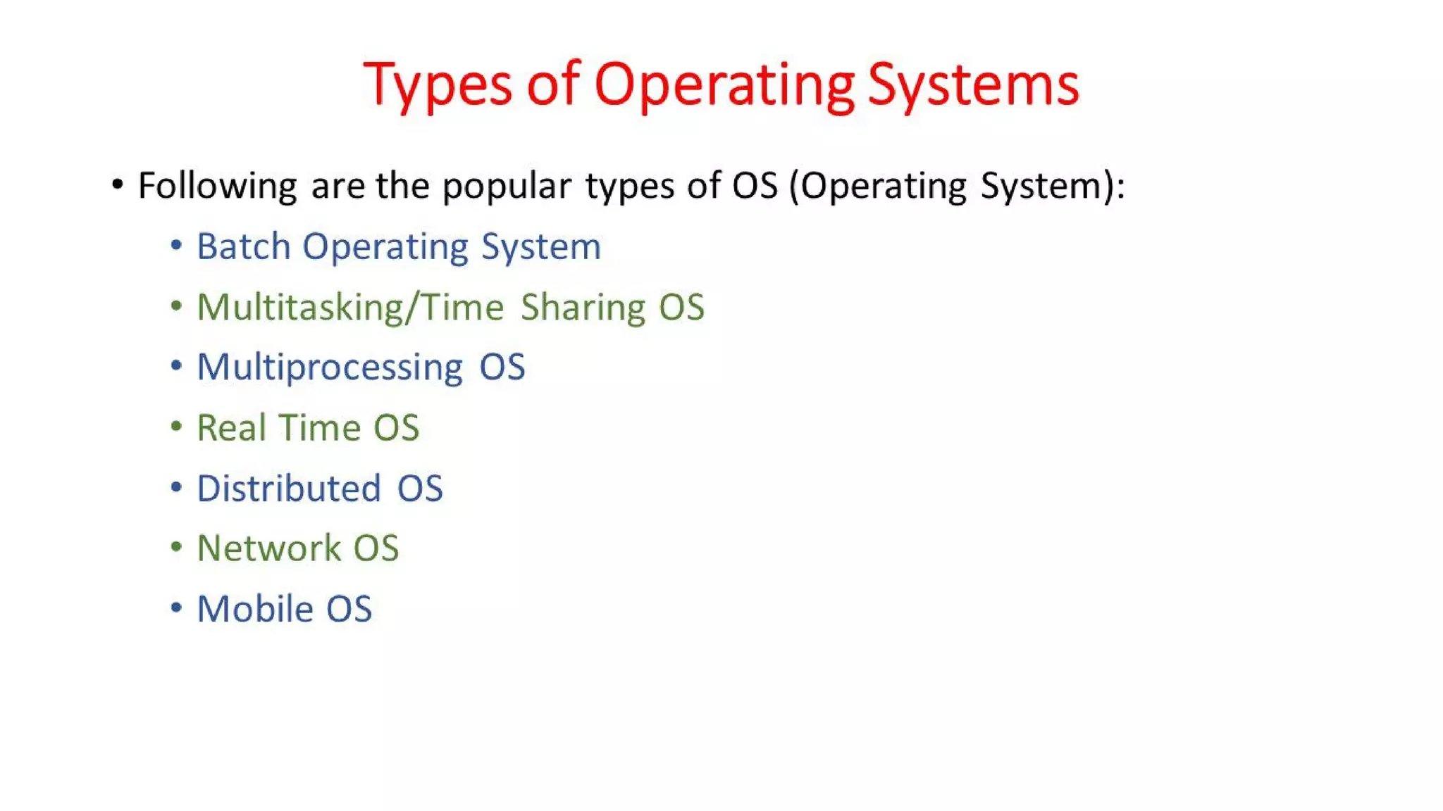 OSV - Unit - 1 - Introduction