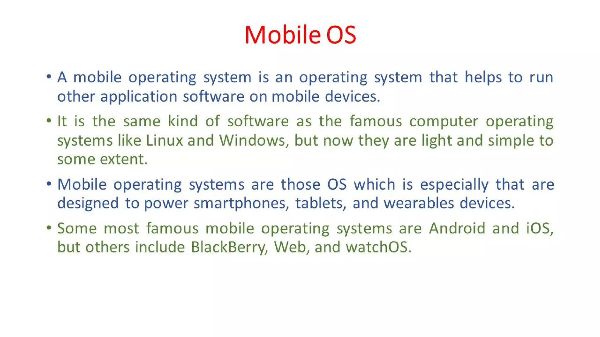 OSV - Unit - 1 - Introduction