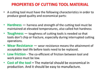 MT-II UNIT I THEORY OF METAL CUTTING | PPT