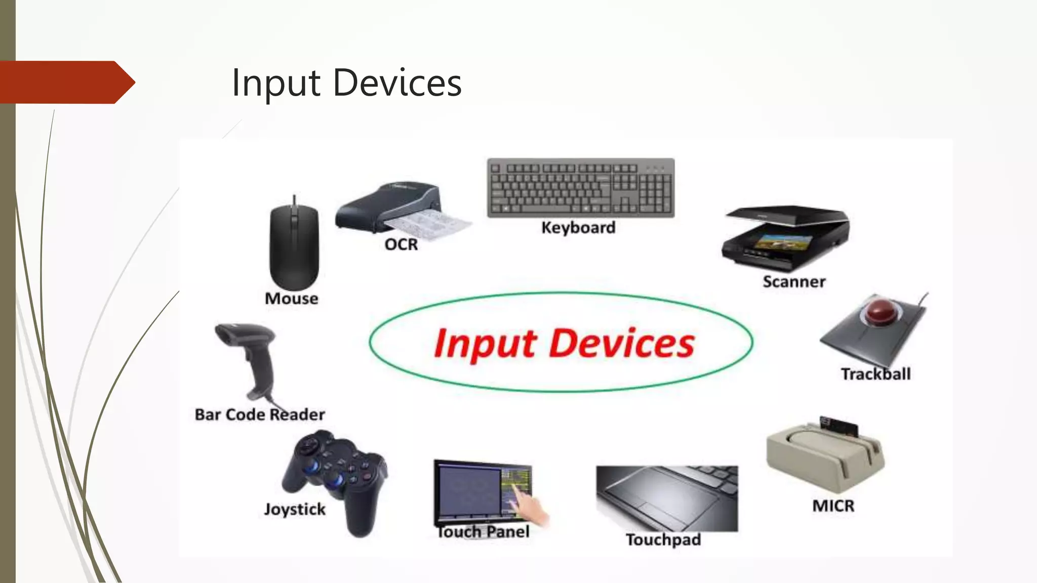 Input Devices
 